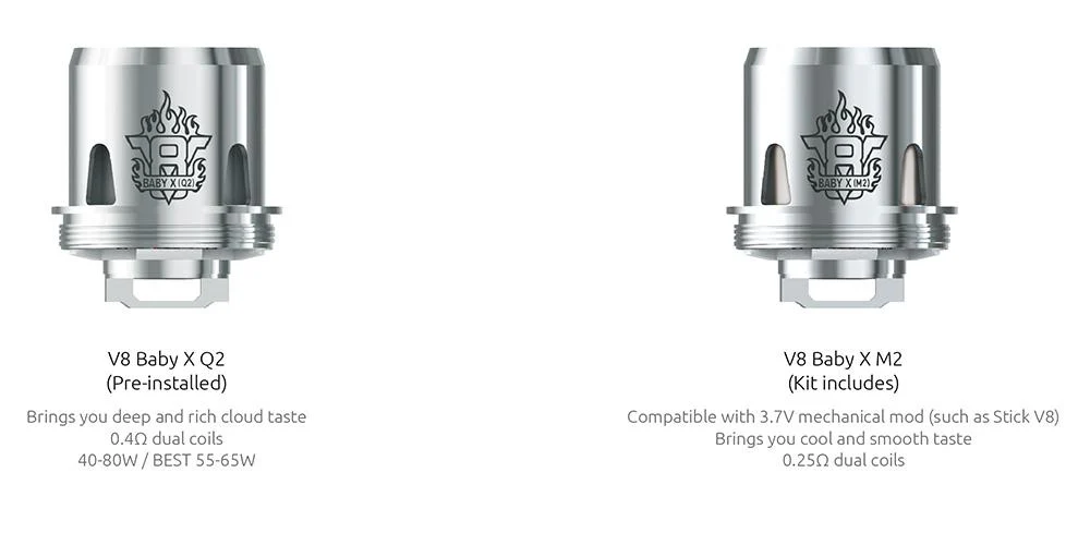SMOK TFV8 X-Baby Sub Ohm Verdampfer - 4ml - Image 47