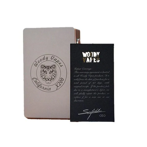 Woody Vapes X200 TC Box Mod Akkuträger - Image 5